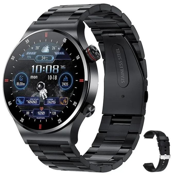 Bluetooth NFC Smart Watch for Men with ECG Health Monitoring