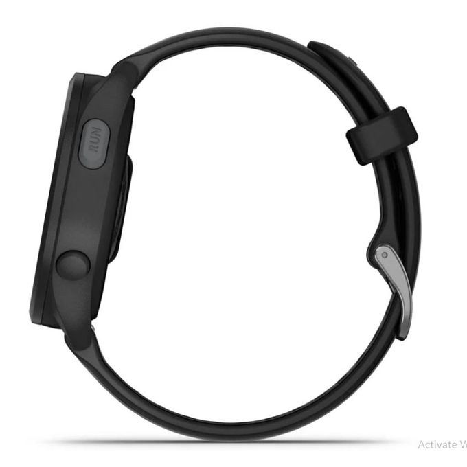 Garmin Forerunner 165 GPS Watch in Black and Slate Grey