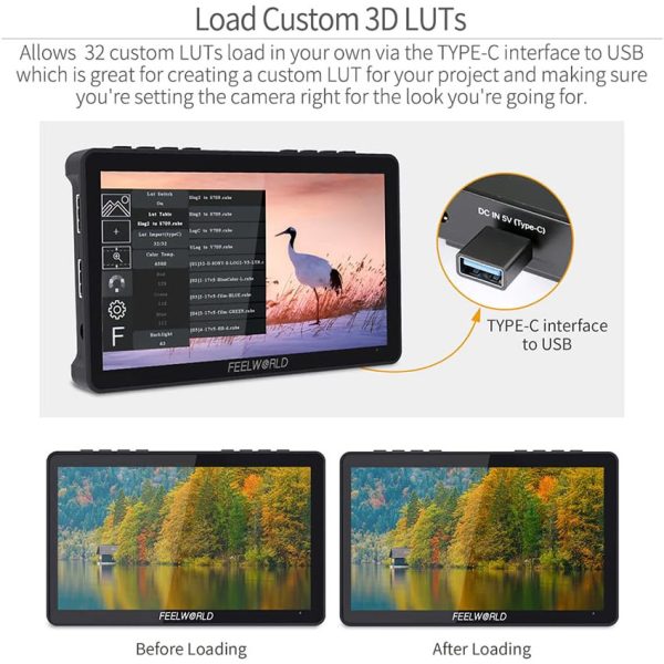 F5 Pro 6-Inch Touchscreen Video Switcher with 4K On-Camera Monitor