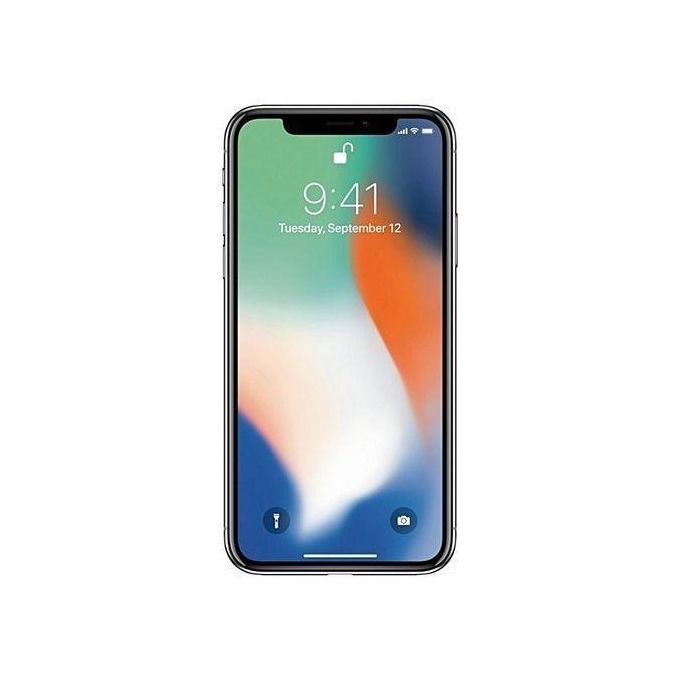 Apple iPhone X – 5.8-Inch Display – 256GB Storage – 3GB RAM – 12MP Rear Camera/7MP Front Camera – 2716mAh Battery – Silver