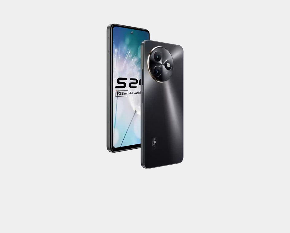 itel S24 Starry Black (8GB RAM + 128GB Storage)
