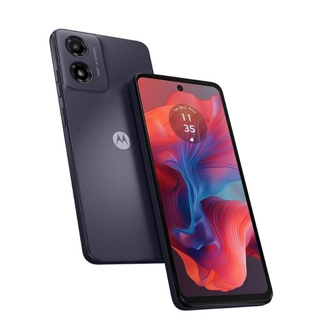 Motorola Moto G04s – 6.6″ Display – 64GB Storage – 4GB RAM – 16MP Rear Camera/5MP Front Camera – 5000mAh Battery – Concord Black + Complimentary Phone Case & Charger + 1-Year… in kumasi