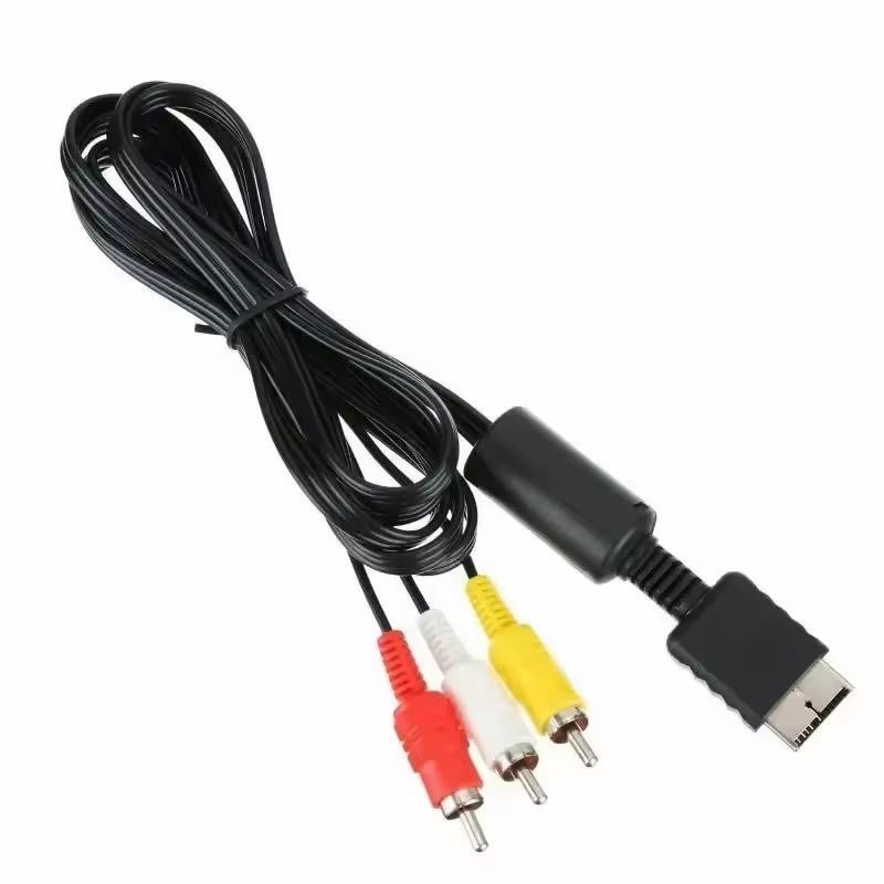 Buy PS2 PS3 AV Cable, AV to RCA Cord for Playstation 23 / PS2/PSX/PS3 Slim (6FT) in Kumasi a