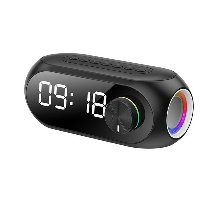 3-in-1 Bluetooth 5.0 Speaker with Built-in FM Radio and Alarm Clock