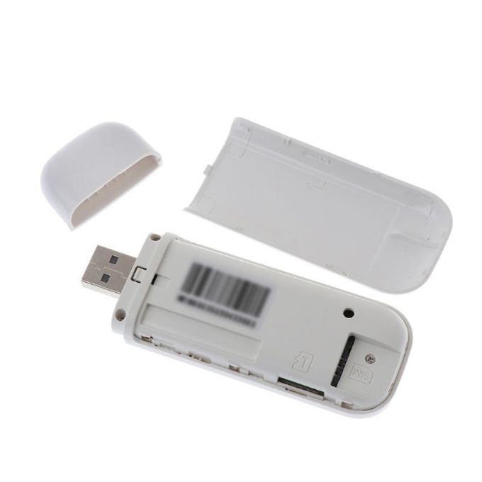 White 4G LTE USB Network Adapter with WiFi Hotspot