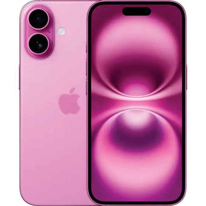 iPhone 16 – 5G – 256GB – 48MP Rear Camera/12MP Front Camera – Pink with Complimentary Accessories