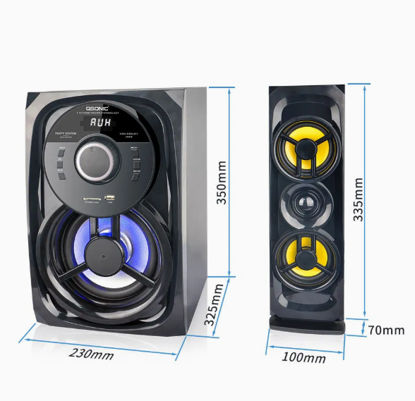 Buy Best 3.1 Multimedia Home Theater Subwoofer Speakers in Kumasi