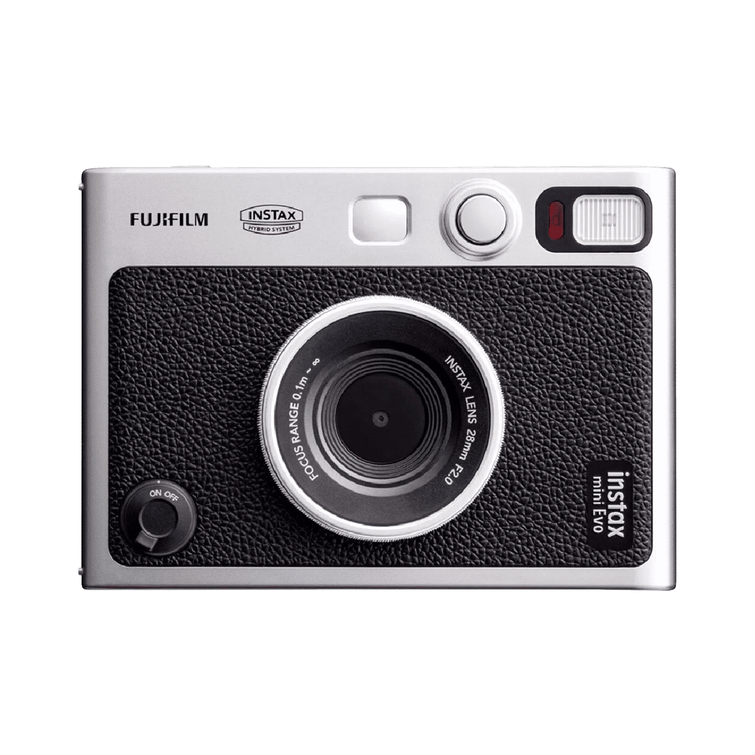 FUJIFILM INSTAX MINI EVO Hybrid Instant Camera – Black