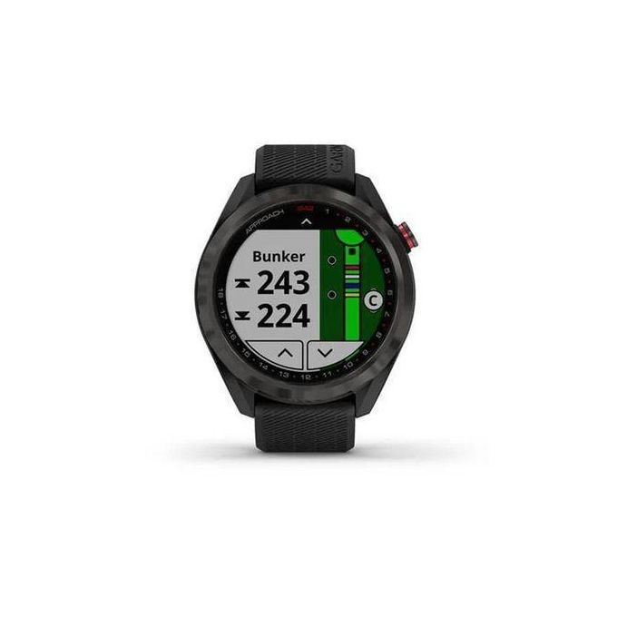 Garmin Approach S42 GPS Golf Watch – Carbon Grey with Black Accents