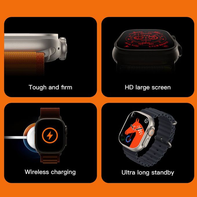 Music Pioneer T900Ultra2 & AirPro2S 2-in-1 Smartwatch and Bluetooth Earbuds Bundle