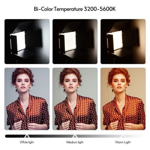 Professional Photography Light Panel, 600LED Video Light — product view 5