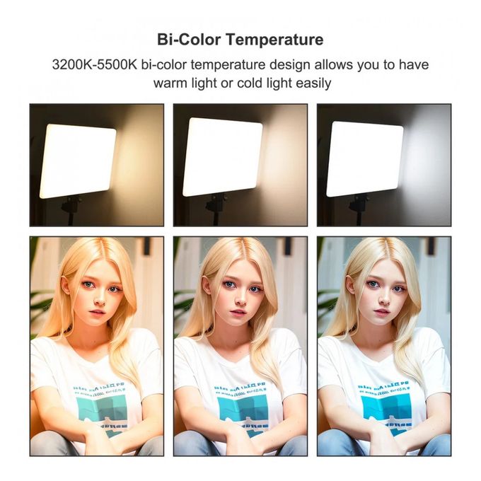 Professional 45W LED Soft Panel Light for Video and Camera – Photography Studio Lighting