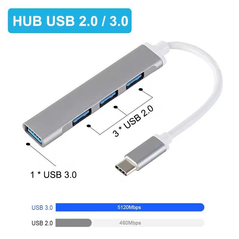 Buy 4 ports USB 3.0 to type-C HUB In Kumasi
