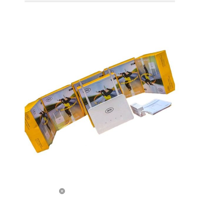 MTN Universal 4G Broadband Router with Backup Battery – White in kumasi