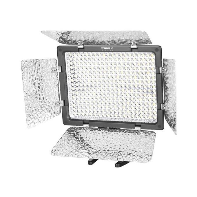 Yongnuo YN300-III 18W Adjustable Color On-Camera LED Light (3200–5500K) – Black