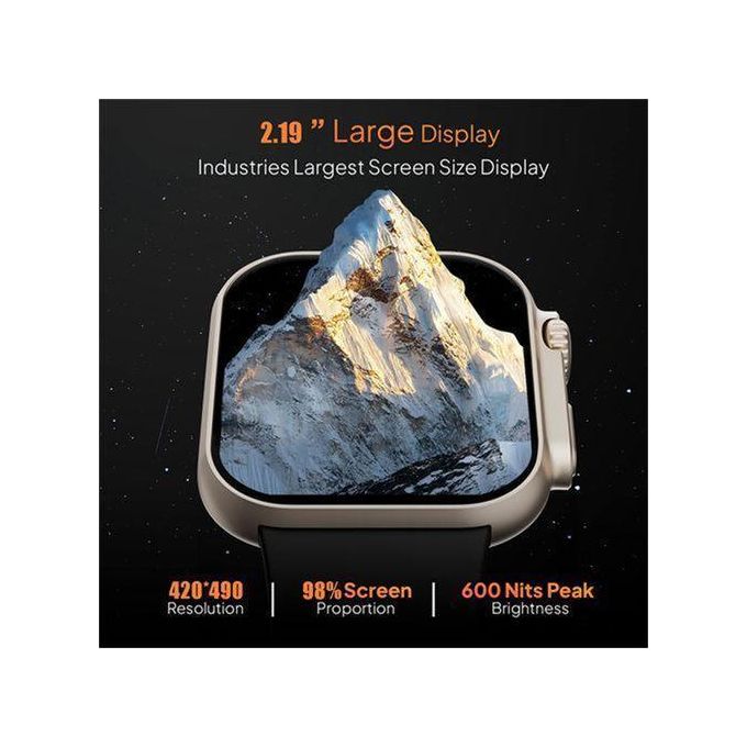 T900 Ultra 2 Smartwatch featuring a 2.19-inch Touchscreen and Bluetooth Calling