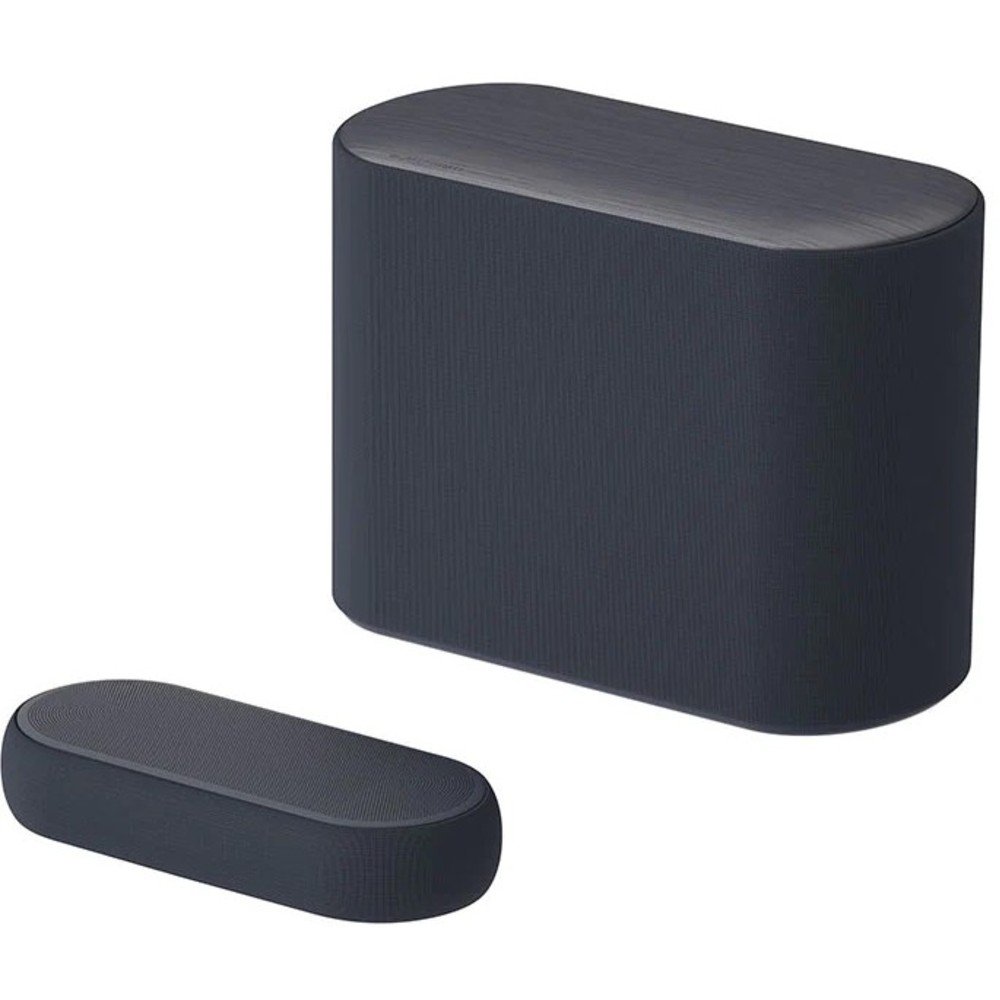 LG QP5 Eclair Compact Sound Bar with AI Sound Pro and Subwoofer — product view 2