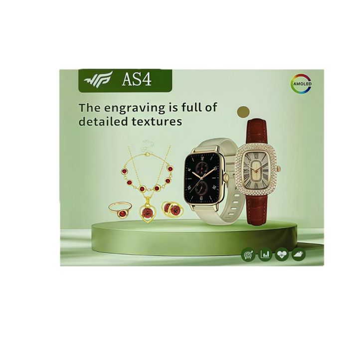 New Women's AS4 Smart Watch - WHITE