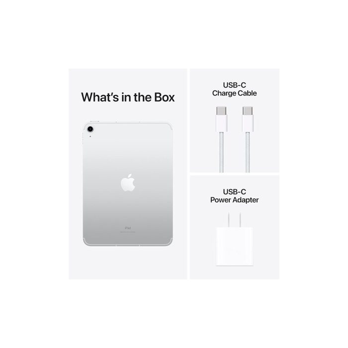 iPad 11th Generation with A16 Chip, 128GB, WiFi Only – Silver (Promotional Offer)
