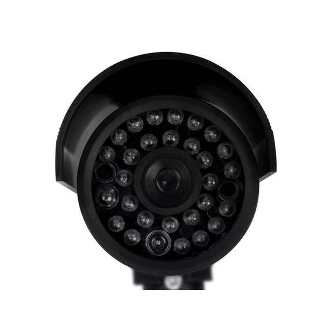 Black Dummy Outdoor Waterproof CCTV Security Camera with LED Flash in kumasi