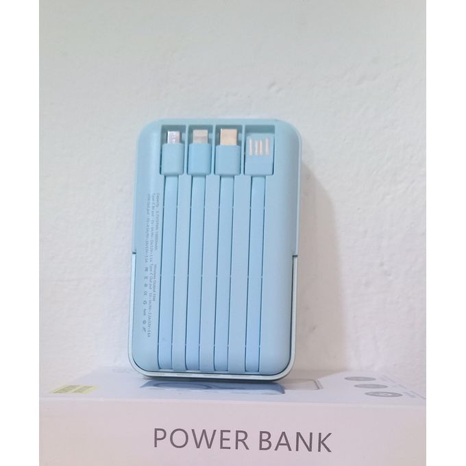 Bolo 10,000mAh Magnetic Wireless Power Bank with PD Fast Charging – Blue