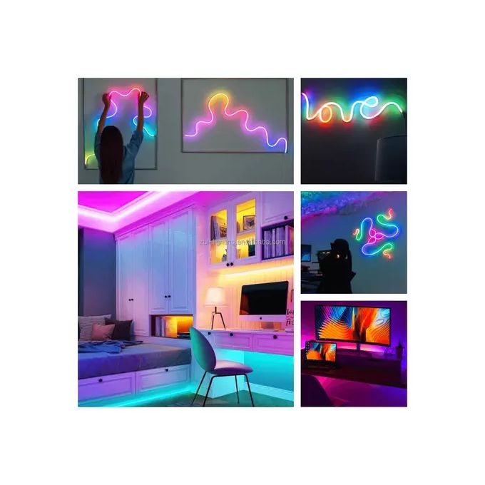 5 m RGB LED Strip Light with Remote Control — product view 4