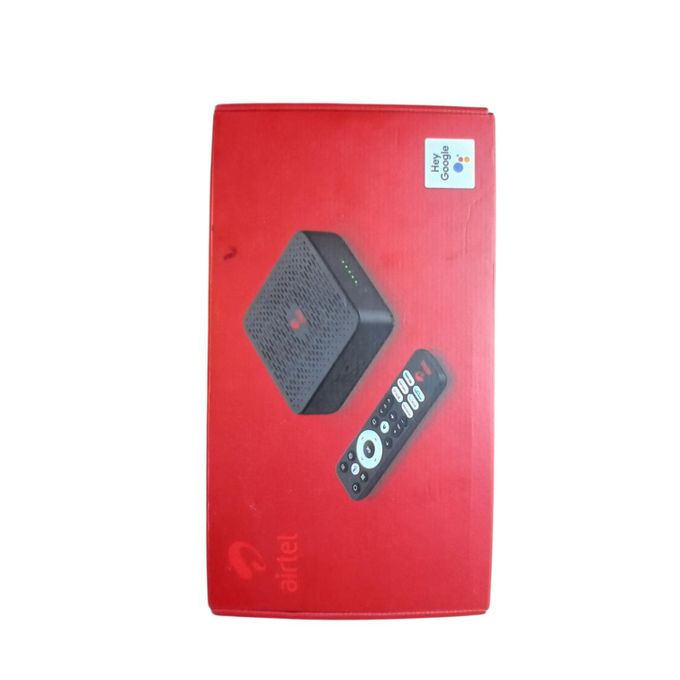 Airtel 2-in-1 4K Android TV Box and Smart Universal WiFi Router