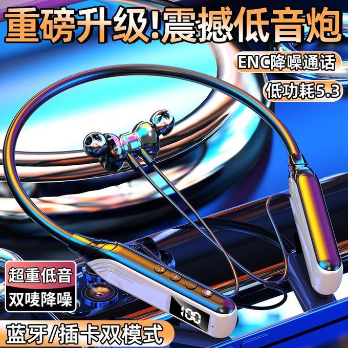 BLACK E006 Earphones