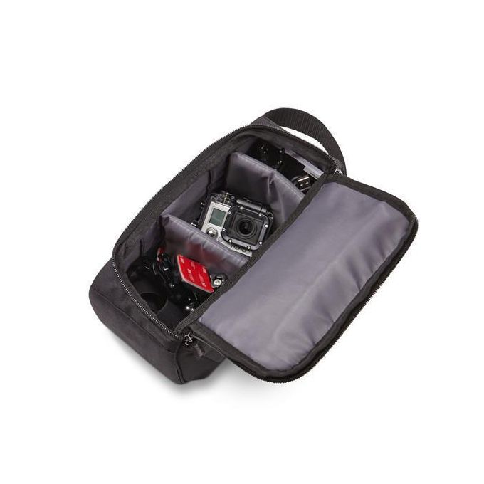Case Logic Memento Action Camera Organizer for up to 3 GoPro, Model MGC102 – Black