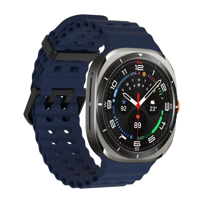 Set of 2 Flexible Nylon Bands for Galaxy Watch Ultra - BLUE
