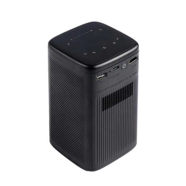 Porodo Android 9.0 960*540P DLP Portable Projector – Black