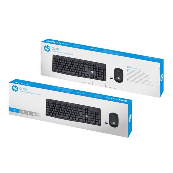 CS700 WIRELESS KEYBOARD AND MOUSE COMBO
