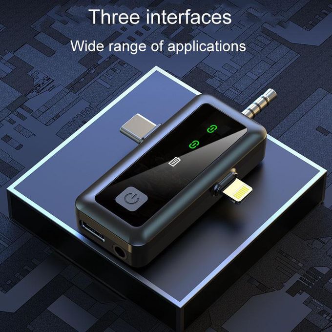 H65 Dual Mic 3-in-1 Wireless Lavalier Microphone for Outdoor Broadcasting, Noise-Canceling Sports Camera Microphone — product view 5