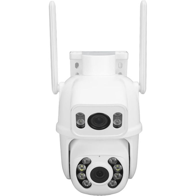 HD Dual-Screen Binocular Surveillance – Two-Way Voice WiFi Camera for Home