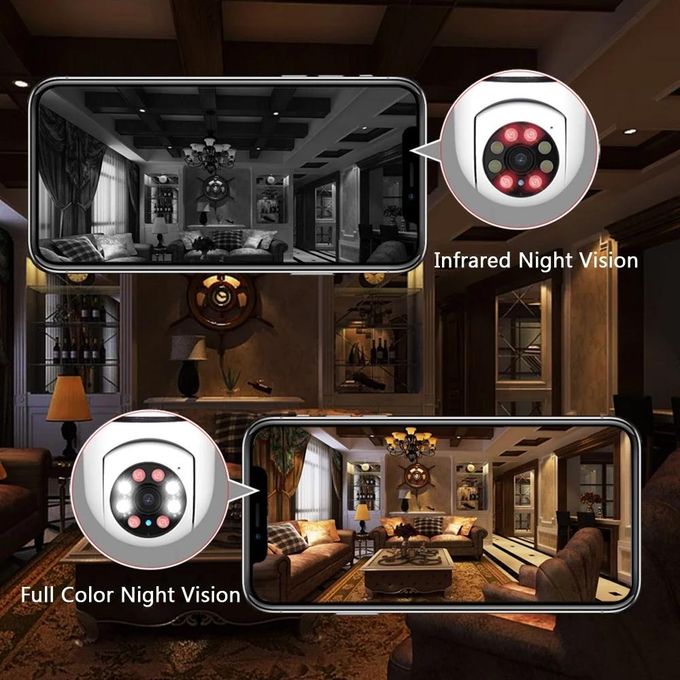 360-Degree Security Camera Bulb
