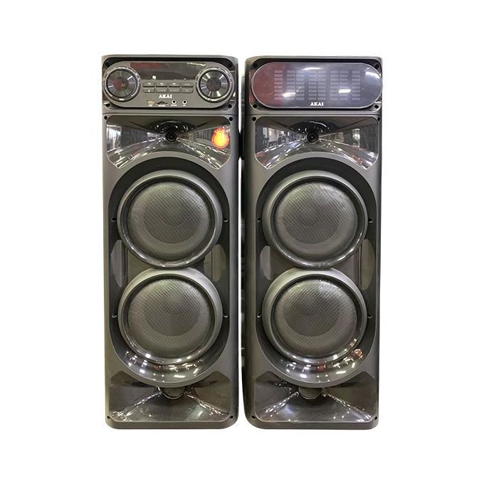 Akai 120W 8-Inch Black HI-FI Speaker