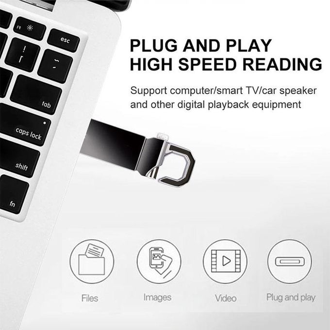 GtyGo 128GB OTG USB Flash Drive with USB 3.0 and Type-C Adapter – 3 Units in One Set