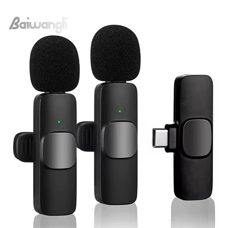 Buy Plug and play wireless lavalier microphone, suitable for video, recording, live broadcast, vlogging, interview wireless microphone K9 in Kumasi c