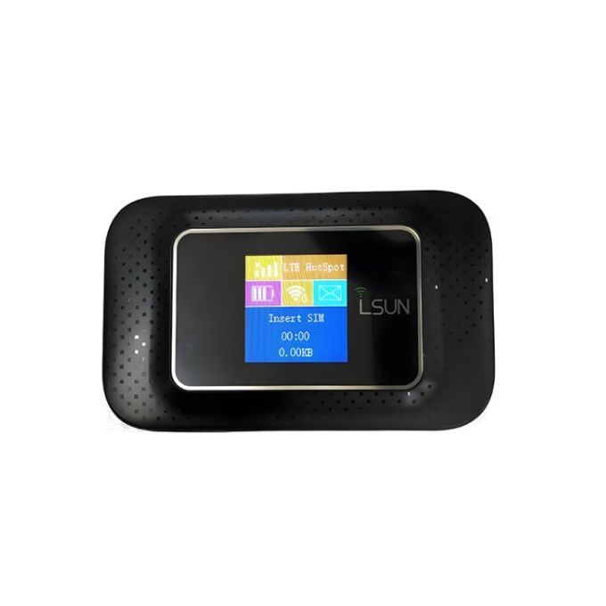 4G LTE Portable MIFI with Speeds up to 300 Mbps - 3000mAh Type-C Fast Charging Battery