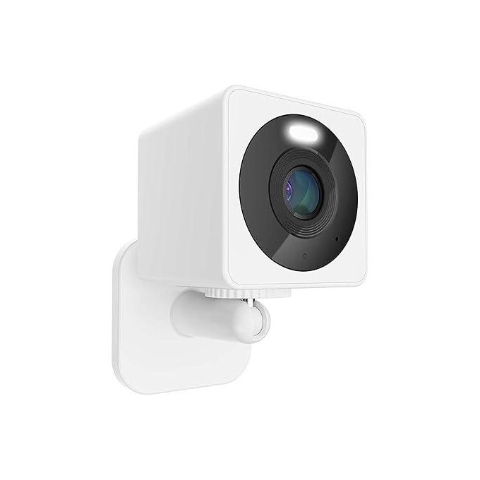 Wyze Cam V4 Wi-Fi Security Camera – Suitable for Indoor and Outdoor Use – White
