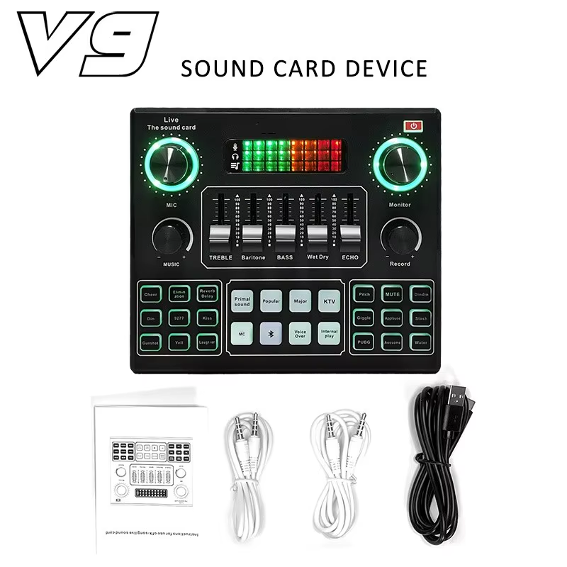 V9 Professional Live Audio Interface
