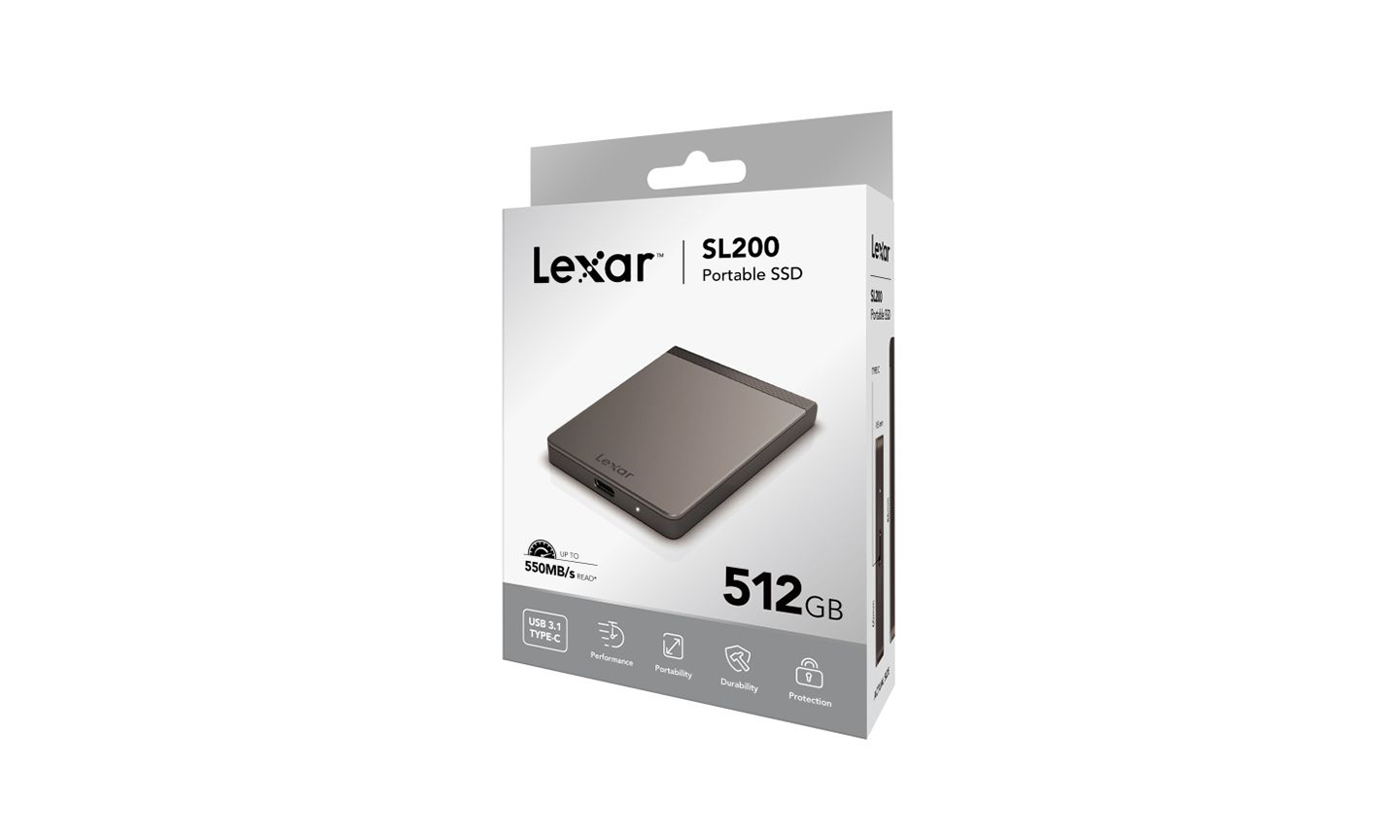 Lexar 512GB Portable Solid State Drive