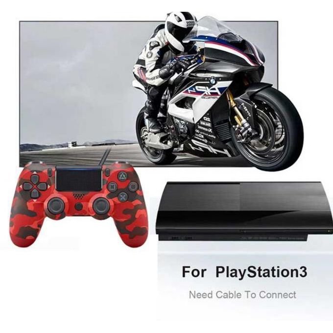 Red Bluetooth GamePad for PS4 in kumasi