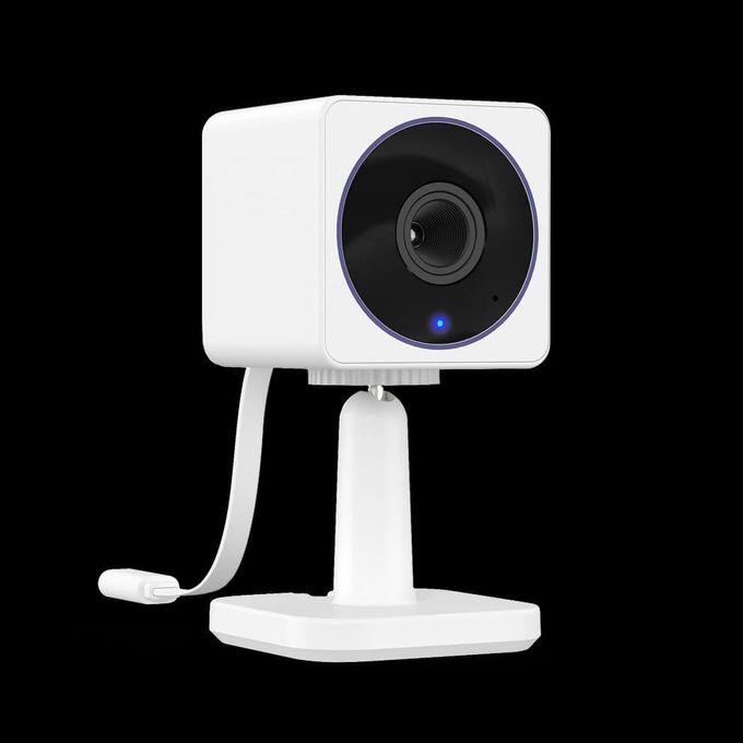Wyze Cam V4 Wi-Fi Security Camera – Suitable for Indoor and Outdoor Use – White