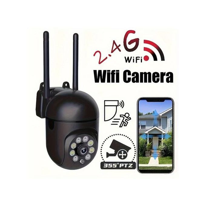 HD Video Camera with WiFi, Motion Detection, and Color Night Vision