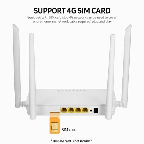 Buy Universal 4G LTE Sim Card Router – White in Kumasi