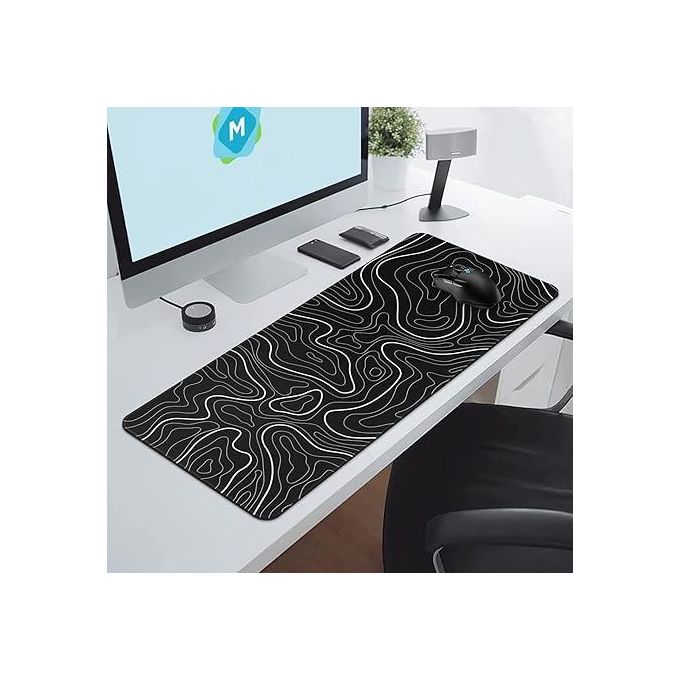 Large 900 x 400 x 2 mm Gaming Mouse Pad with Anti-Slip Rubber Base, Scratch-Resistant and Dirt-Resistant Keyboard and Mouse Accessories