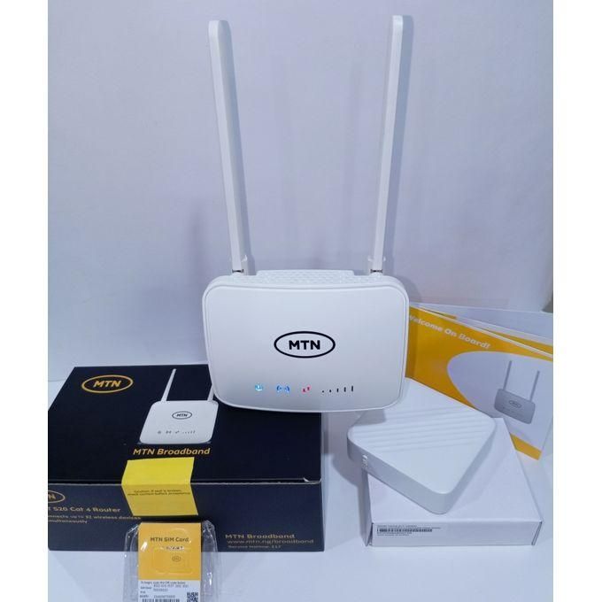 MTN 4G Universal TurboNet Router with Power Bank – White