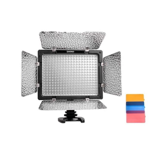 Yongnuo YN300-III 18W Adjustable Color On-Camera LED Light (3200–5500K) – Black