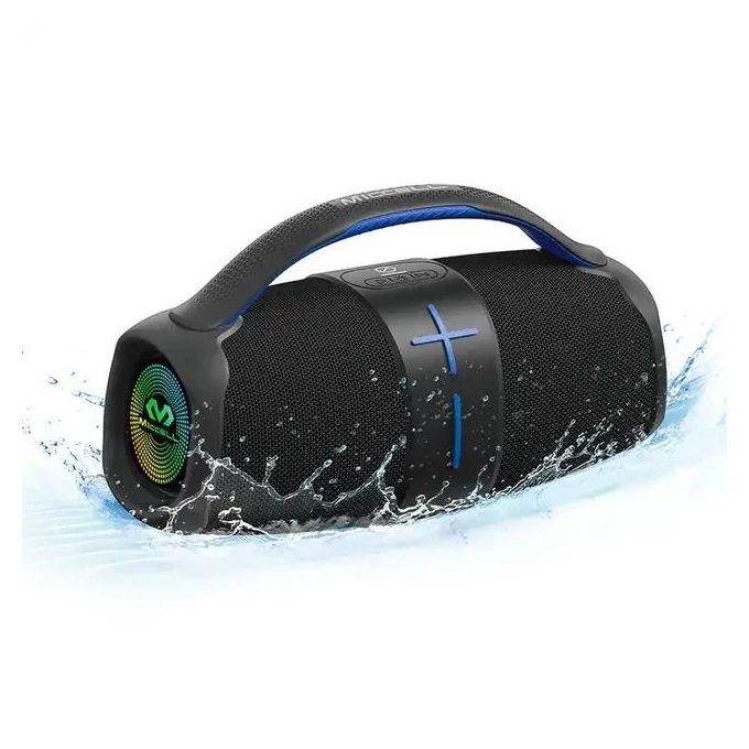 buyMiccell – High-Performance Portable Speaker – 20W – 3600mAh – VQ – SP01 S2502 – Black in kumasi